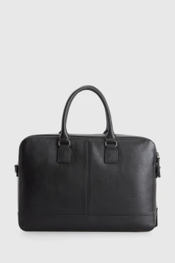 Theo Leather Twin Handle Brief